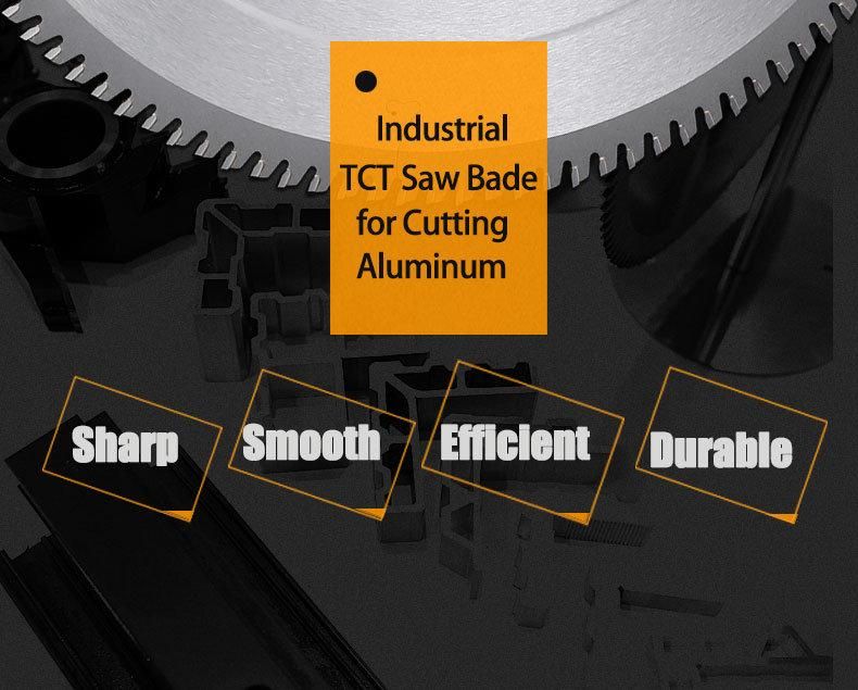 Tct Universal Circular Saw Blade for Cutting Aluminum Industrial Grade