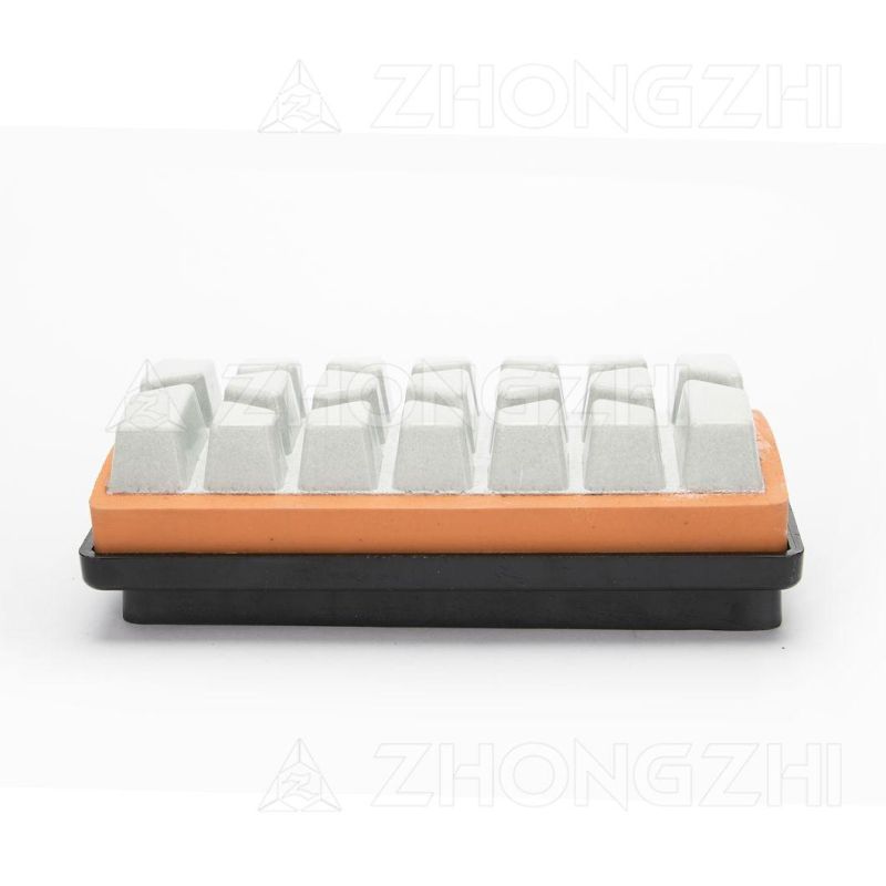 Glazed Ceramic Tiles Surface Diamond Polishing Tools with Flexible Base