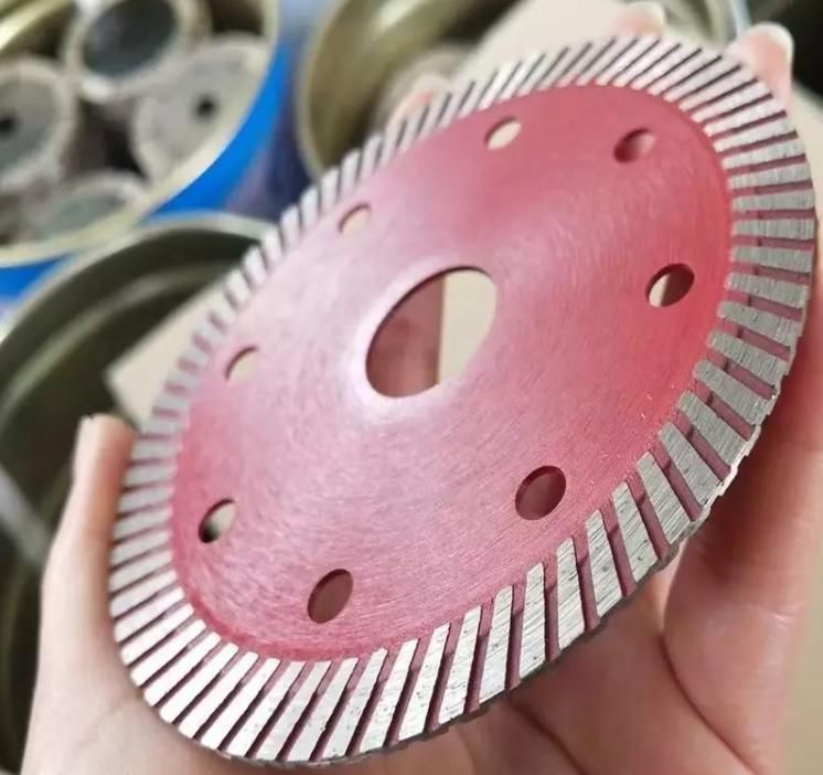 Hot-Press Sintered 115mm 4.5 Inch Turbo Diamond Disc Saw Blade