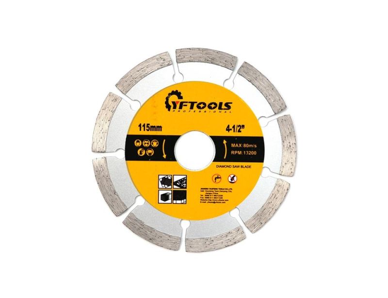 Segmented Dry Cutting Diamond Saw Blade for Stone