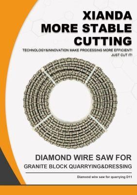 Diamond Wire Saw for Granite Quarry Dressing