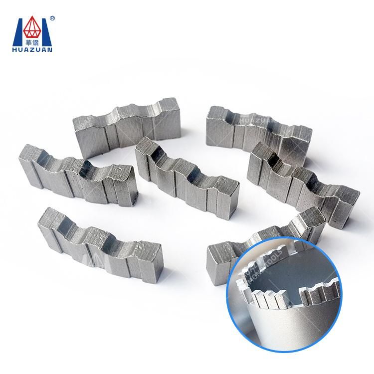 Great Wall Turbo Diamond Core Drill Segment for Reinforced Concrete