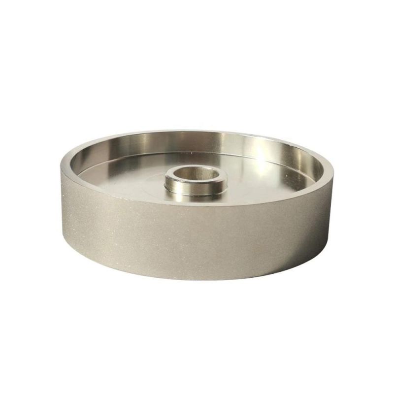 Flat Coated Diamond Electroplated Bond Diamond Grinding Wheel