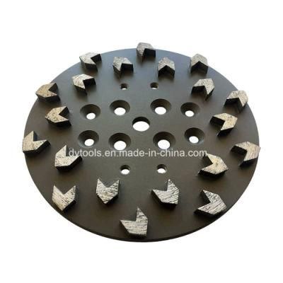 Diamond Grinding Cup Wheel with Arrow Segment for Stone Grindig Tool