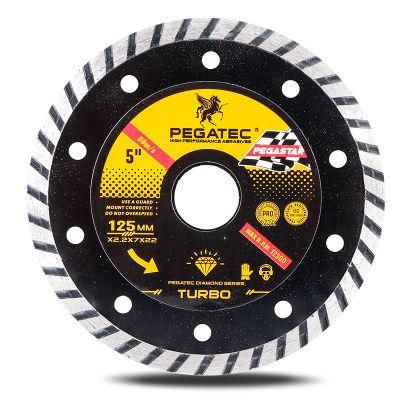 5&prime;&prime; Turbo Diamond Blade Marble Cutting Blade