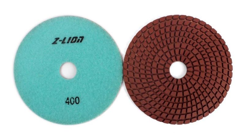 Quality Diamond Resin Bond Wet Flexible Polishing Pad for Stone Restoration