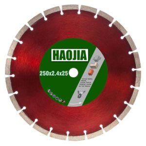 250mm Diamond Saw Blade for Granite Marble Concrete (EN 13236 standard)