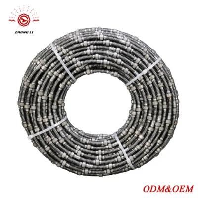 Diamond Wire Saw for Marble Quarrying Dry Cutting