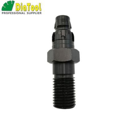 Quick Disconnect Male Spline to 1-1/4&quot;- 7 Thread Hilti Core Drill Bit Adapter for Hilti Drill Machine Dd100