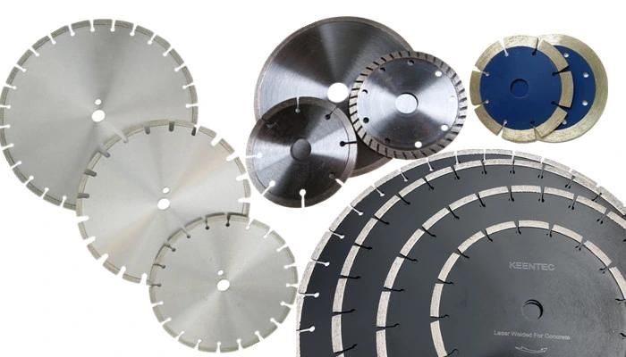 105mm-230mm Stone Cutting Diamond Dry Cutter Blades