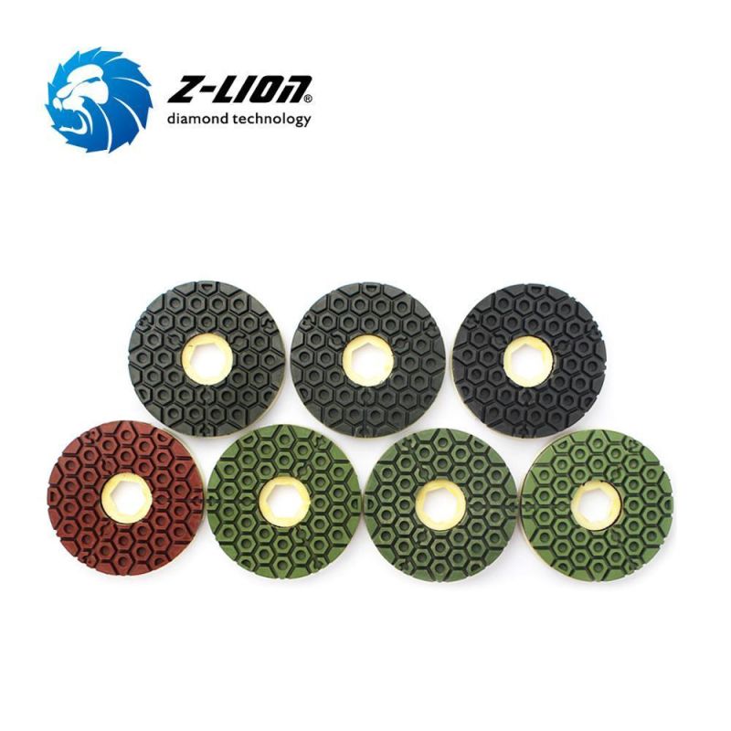 Honeycomb Diamond Edge Polishing Wheel for Granite Marble Artificial Stone