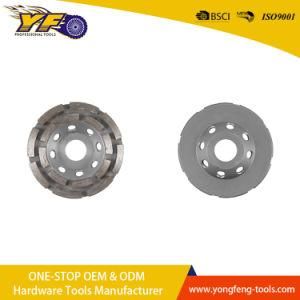 Excellent Quality with Right Price Double Row Diamond Grinding Cup Wheel