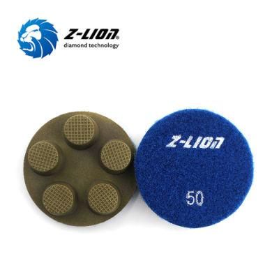 3inch Resin Wet Diamond Polishing Pad for Floor Concrete Grinding