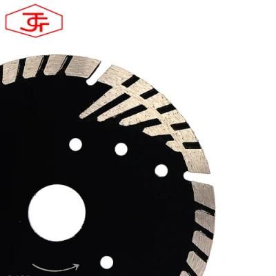 4-1/2inch Gu Turbo Cutting Diamond Saw Blade with Protection Teeth