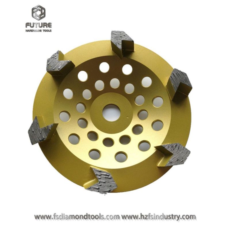 Top Quality Double Wave Diamond Turbo Cup Wheel for Masnory Grinding