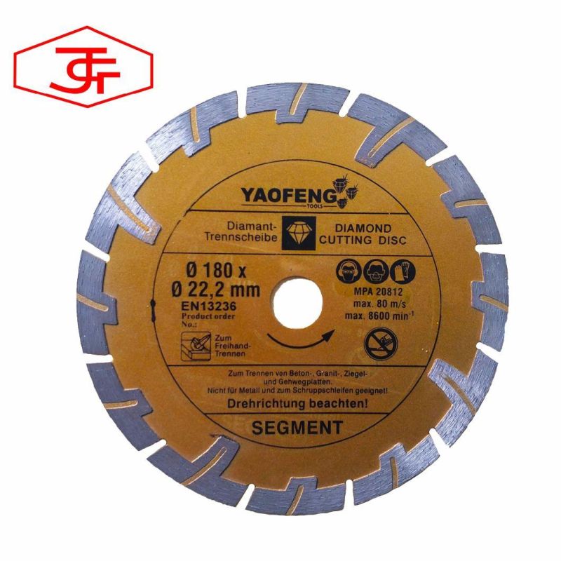 7 Inch 180 mm Granite Saw Blade for Cutting Marble Tile