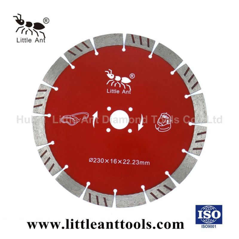 Segmented Diamond Saw Blade for Cutting Stone and Ceramic