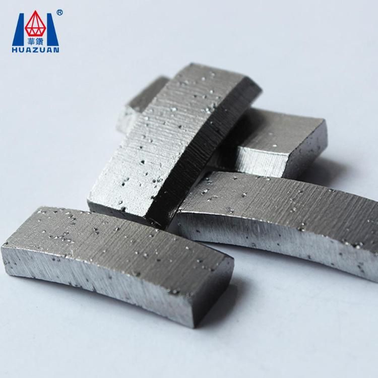 Huazuan Diamond Drilling Tool Diamond Roof Type Segment for Core Drill Bits