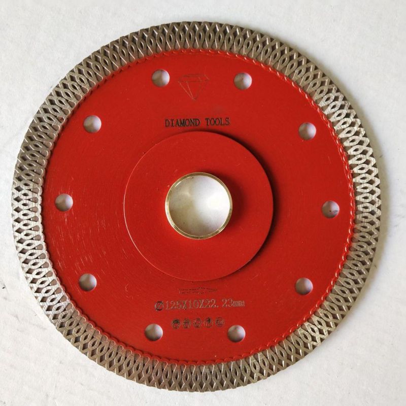 5" Hot Press Sintered Net Wave Daimond Saw Blade Porcelain Ceramic Tile