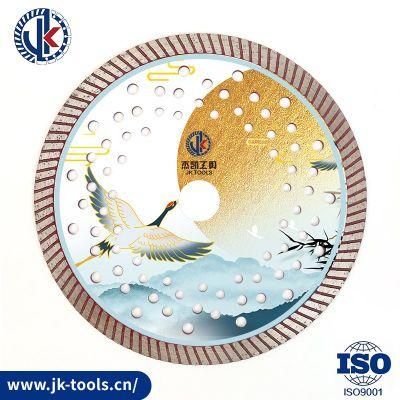 China Diamond Saw Blade/Suppliers 180mm Turbo Diamond Cutting Disc for Granite Slab Use Dry and Wet Cut Both