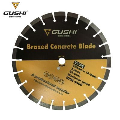 Brazed Concrete Diamond Cutting Blade