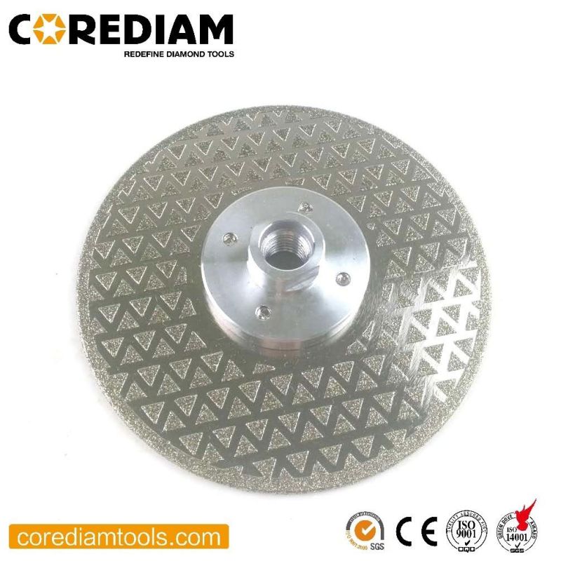 5-Inch/125mm Diamond Electroplated Blade for Stone Materials/Electroplate Diamond Disc/Diamond Saw Blade/Diamond Disc/Diamond Tool