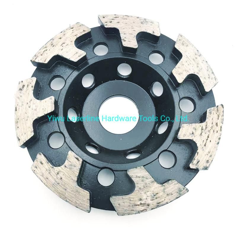 T-Type Diamond Cup Wheel for Concrete Stone Drinding