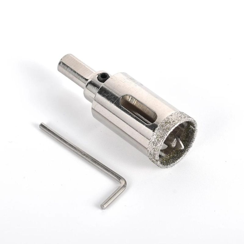 Diamond Hole Saw Bit Drill Ceramic Porcelain Tiles, Marble Granite Quartz