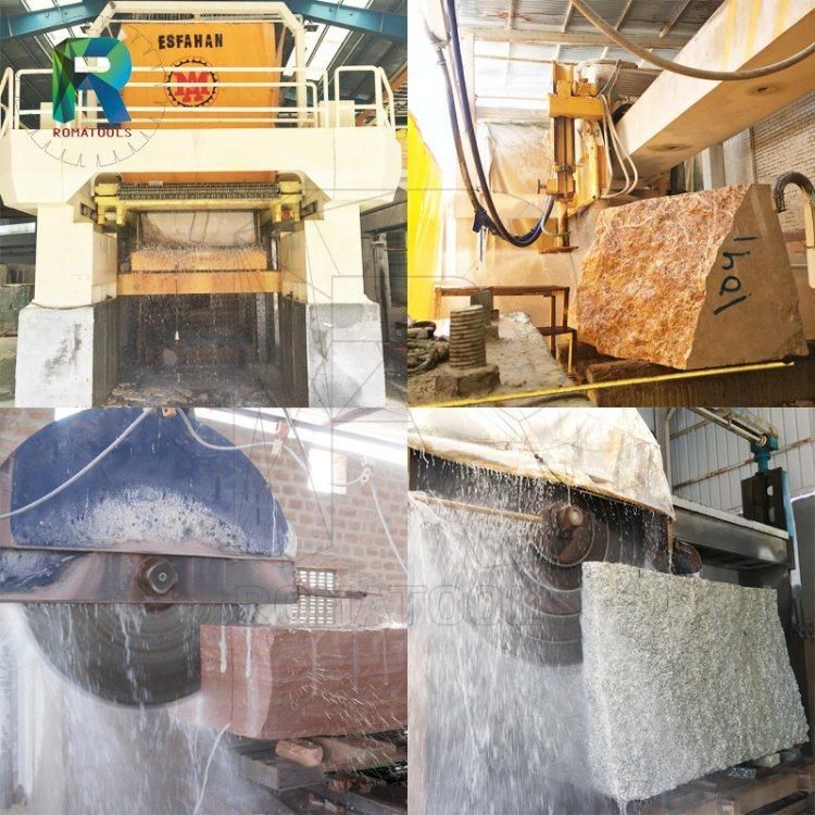 Romatools 900-3500mm High Quality Diamond Cutting Segments for Granite