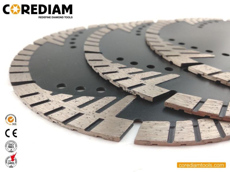 Sinter Hot-Pressed Granite Blade with Flange/Diamond Saw Blade/Diamond Disc/Diamond Tool