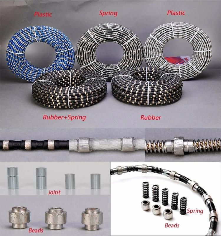 Factory Wholesale Cutting Tools Diamond Wire Saw Rope for Stone Quarry