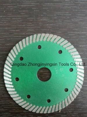 Turbo Type Diamond Circular Saw Blade for Concrete, Stone, Marble, Tile Cutting with Good Quality