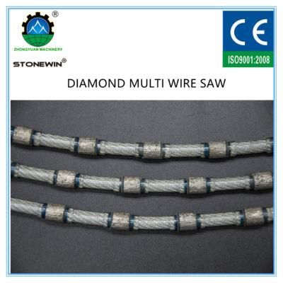 6.5mm Diamind Wire Saw for Slabes Cutting Stone Tool