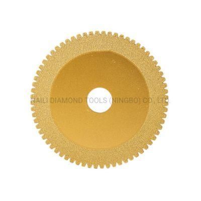 Qifeng Manufacturer Vacuum Brazed Diamond Saw Blade for Granite and Marble Materials/Diamond Tool/Cuttinig Disc