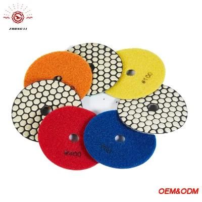 Super Granite Marble Dry Diamond Polishing Pads