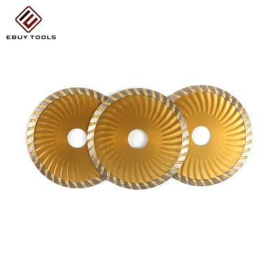 Strengthen Turbo Wave Diamond Saw Blade for Cutting Marble