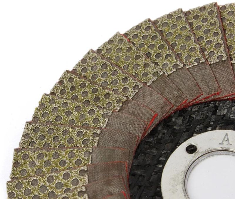 4.5inch Z-Lion Superior Diamond Flap Abrasive Disc for Marble Granite Sanding