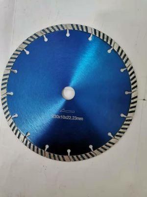 Fast Cutting Turbo Segmented Diamond Saw Blade for Granite Concrete