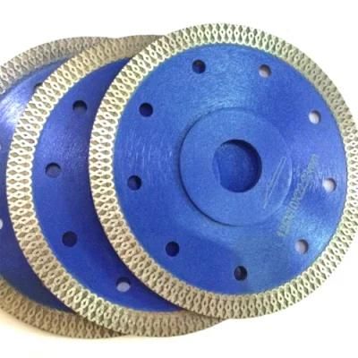 115mm Hot Press Super Thin Diamond Turbo Blade for Ceramic