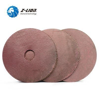 Flexible 4inch Diamond Electroplated Polishing Pads for Glass Tile