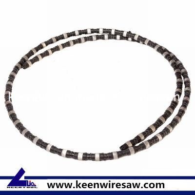 Stone Quarry Rubber Diamond Rope Saw