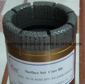 T6-76 Suface Set Diamond Core Drill Bit