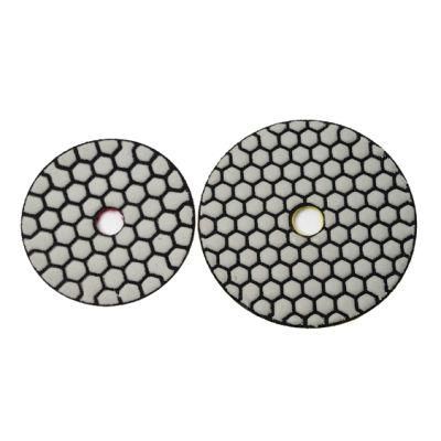 Flexible Resin Dry Diamond Floor Polishing Pads for Granite Marble