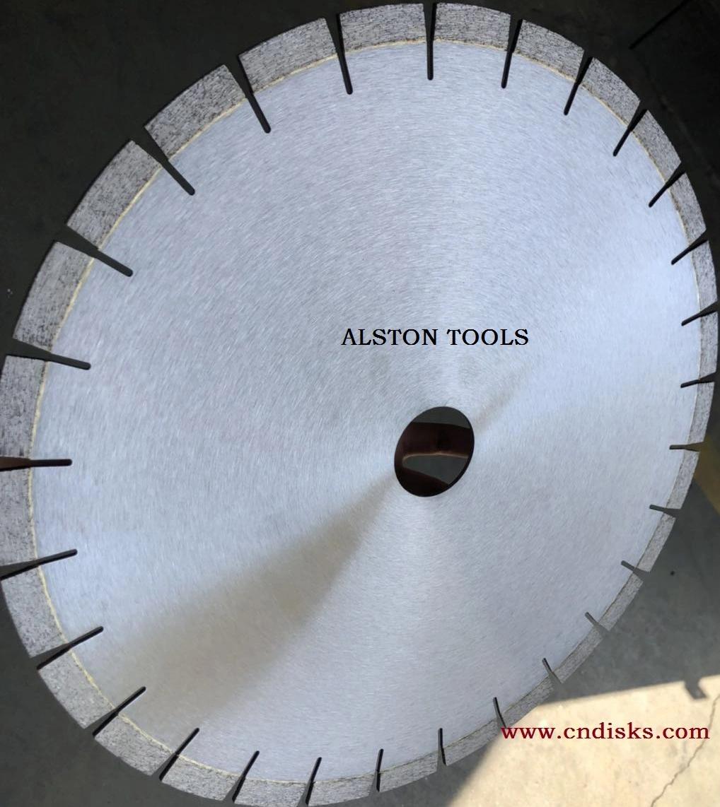 Segmented Turbo Blade for Granite