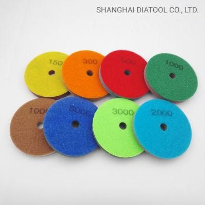 4&quot; Sponge Diamond Polishing Pads