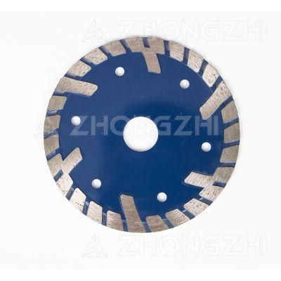 D125 Continuous Rim Diamond Turbo Saw Blade for Stone Grinding and Milling