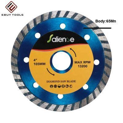 105mm Hot Sale Ultra-Mince Turbo Diamond Saw Blade for Cutting Tile