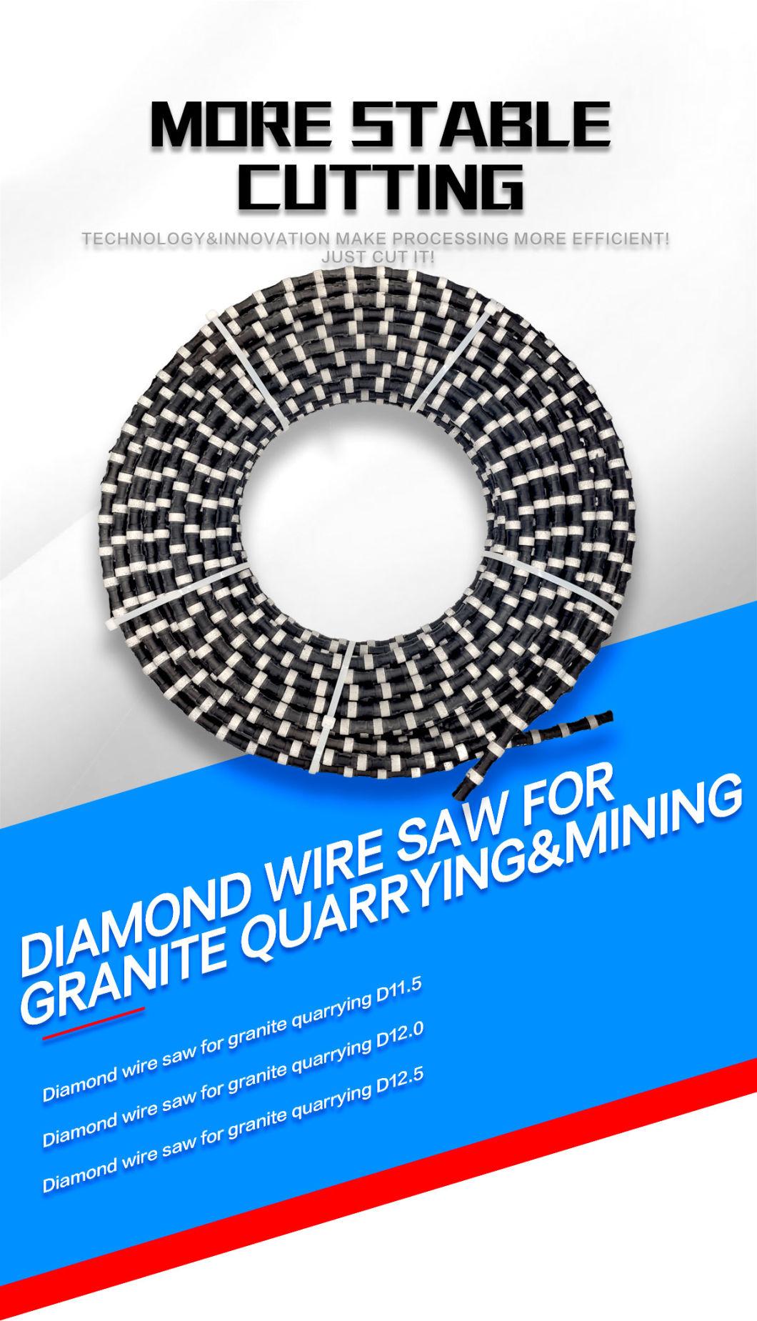 Diamond Wire Saw for Marble Granite Limestone Mining High Quality