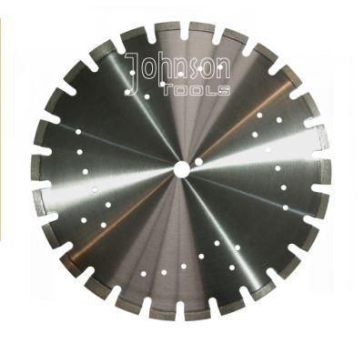 450mm Wide U Slots Laser Welded Diamond Saw Blades for Asphalt Cutting