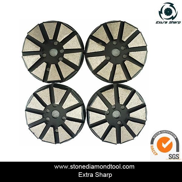 10 Segments Diamond Grinding Wheel Disc for Concrete